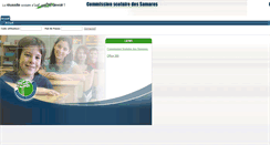 Desktop Screenshot of bv.cssamares.qc.ca